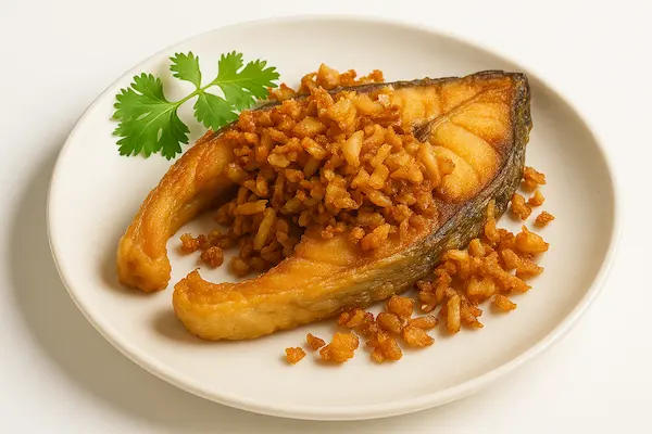 Fried Fish with Garlic