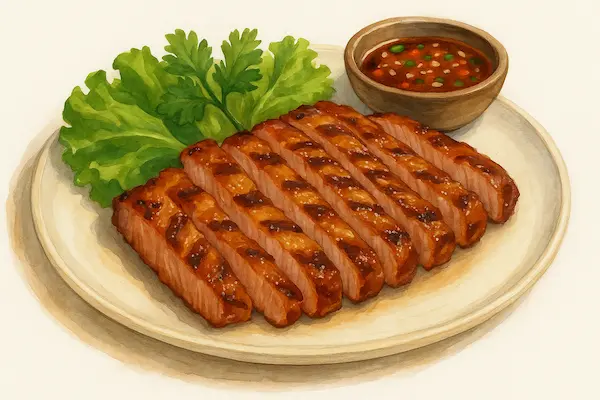 Grilled Pork Neck