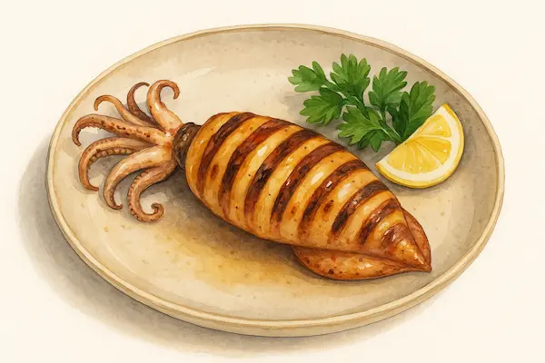 Grilled Squid