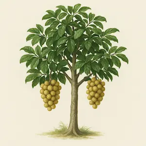 Langsat tree