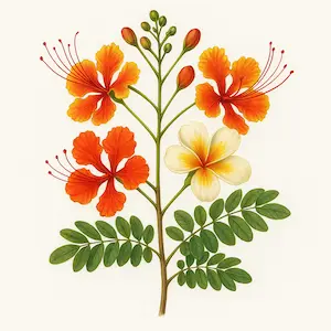 Peacock Flower
