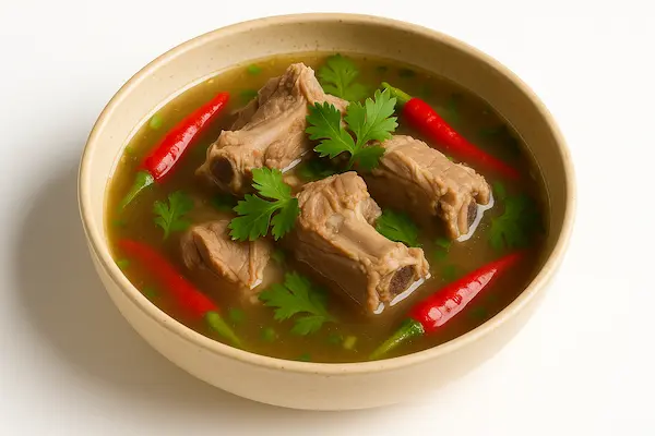 Spicy Pork Rib Soup