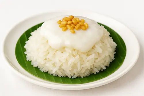 Sticky Rice with Coconut Cream