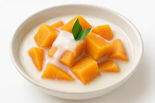 Sweet Potato in Coconut Milk
