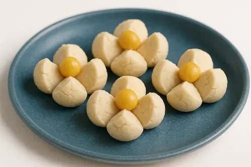 Thai Flower-Shaped Cookie